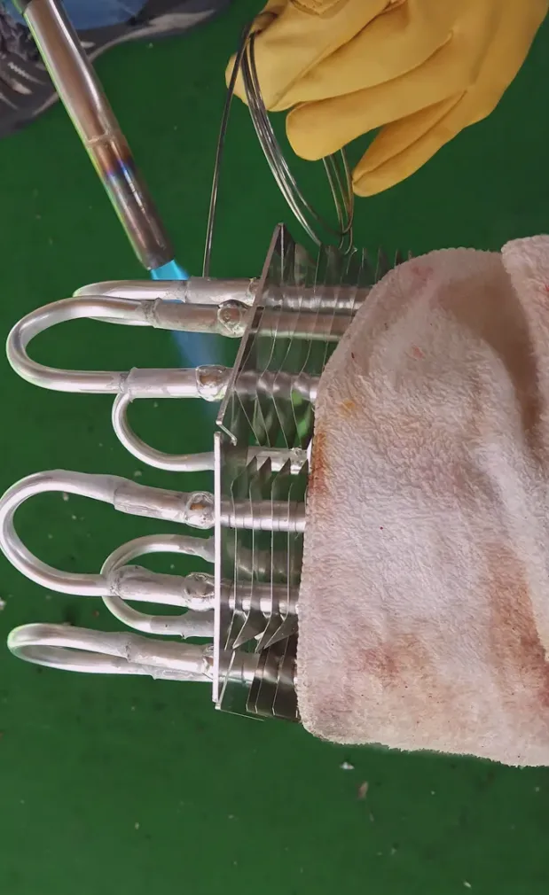 현장 알루미늄 용접 시공 사진 1