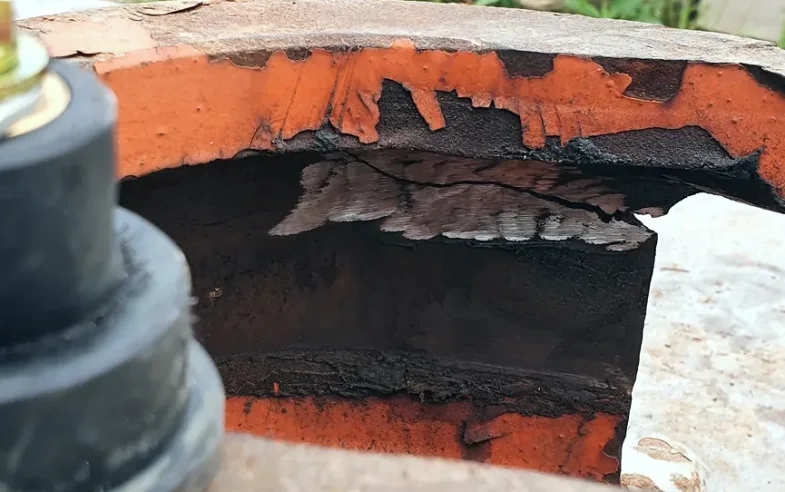 유구읍 주물 용접 시공 사례