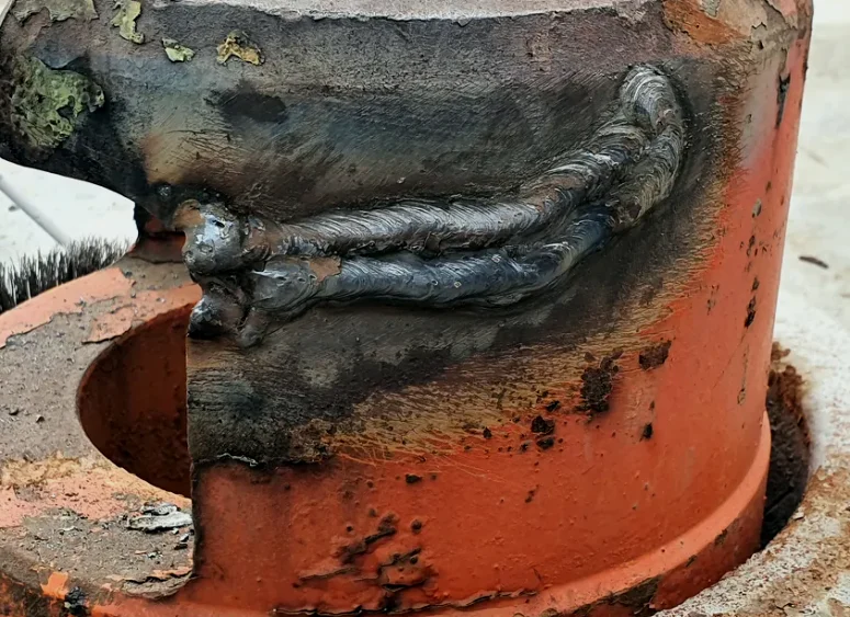 서원구 주물 용접 시공 사례