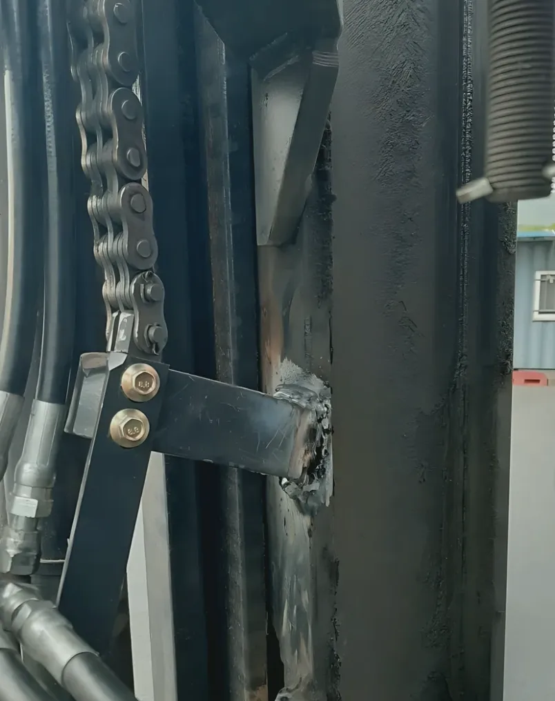 음봉면 중장비 용접 시공 사례