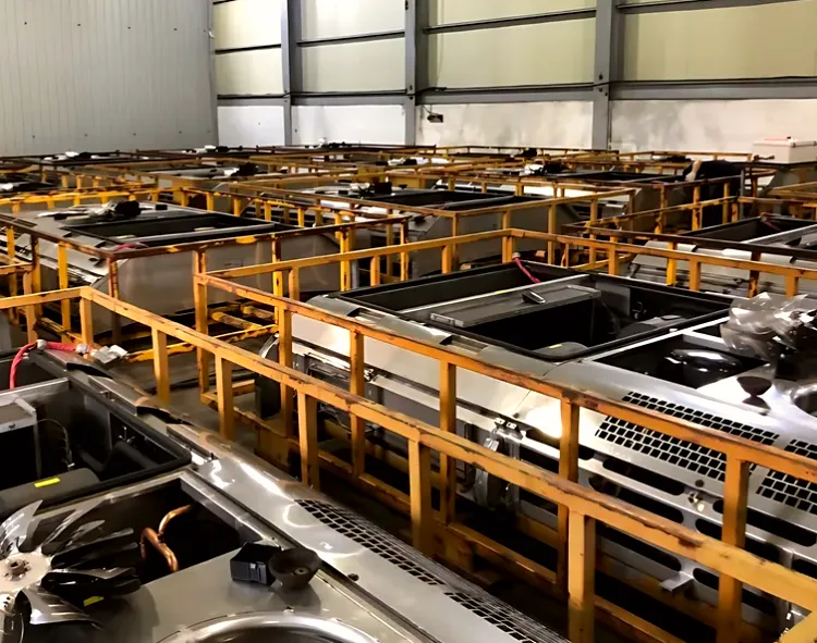 현장 산업기계 용접 시공 사진 1