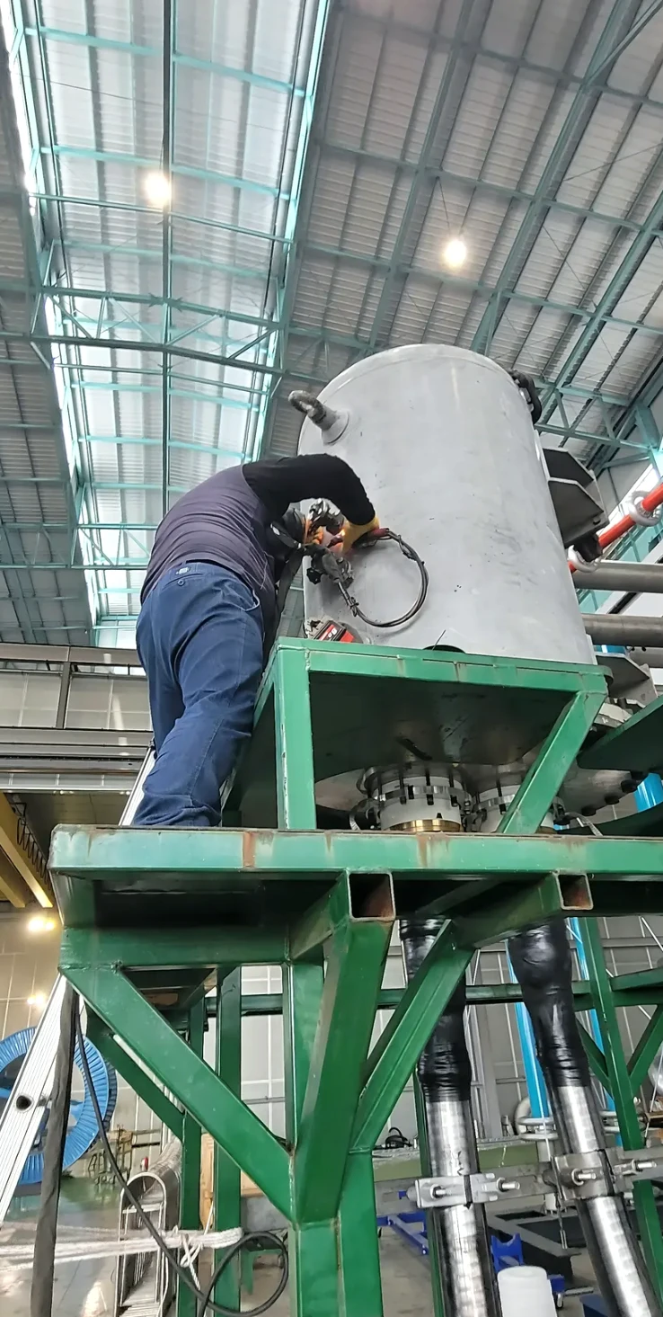 벌곡면 산업기계 용접 시공 사진 3