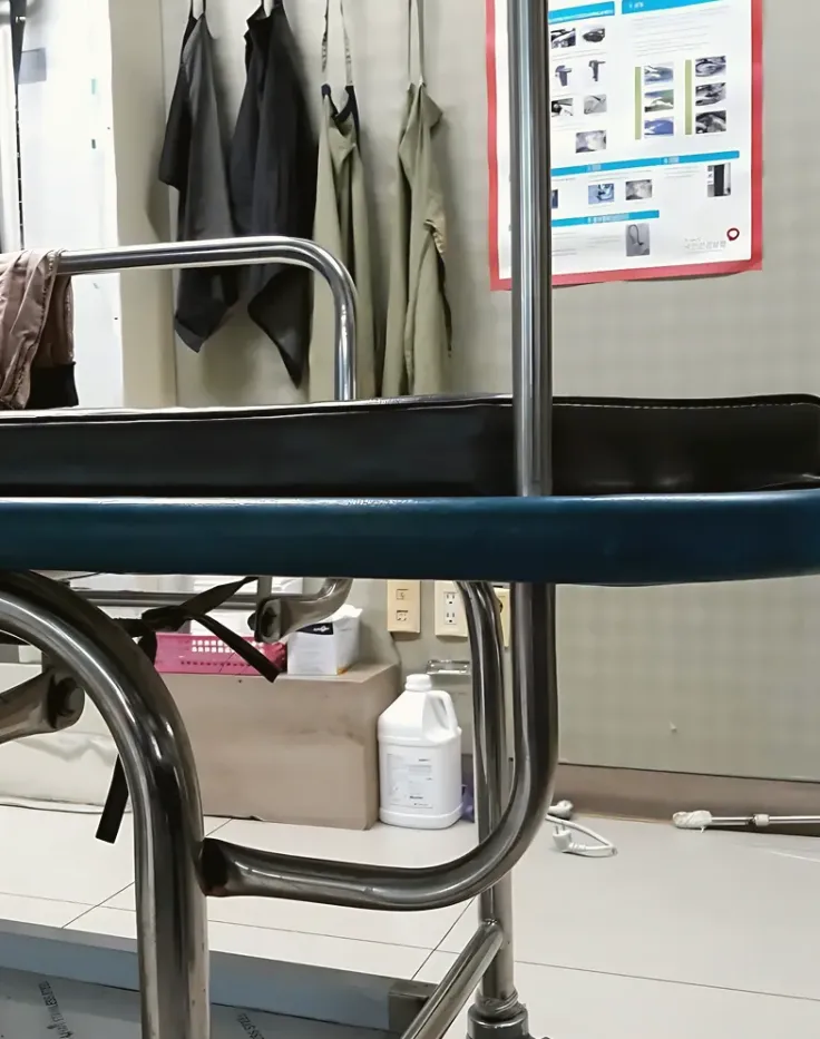 현장 의료기구 용접 시공 사진 2