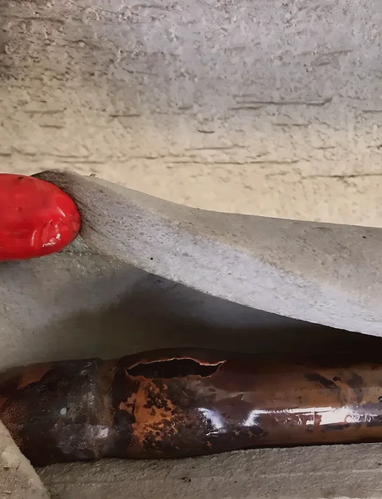 현장 동배관용접 시공 사진 1