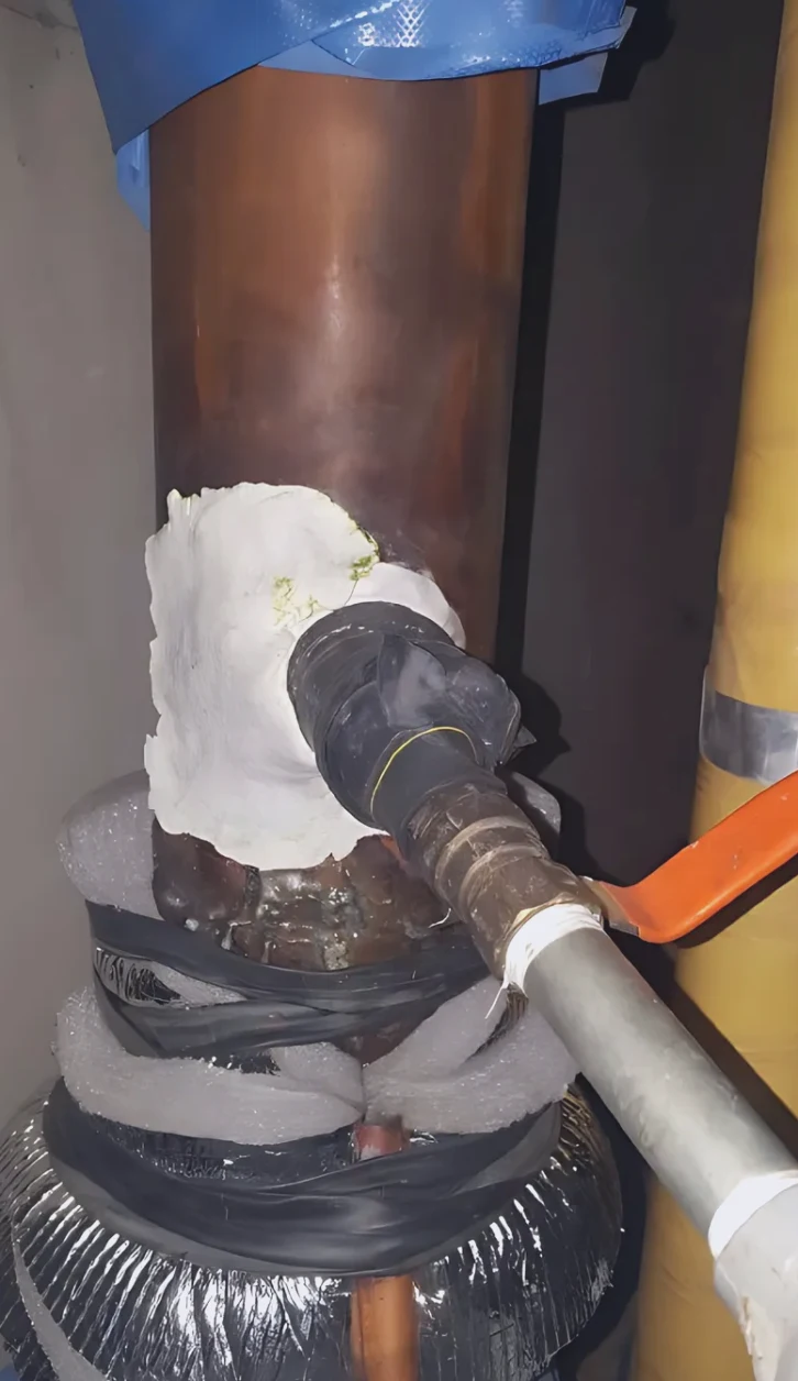 시곡동 동배관용접 시공 사진 1