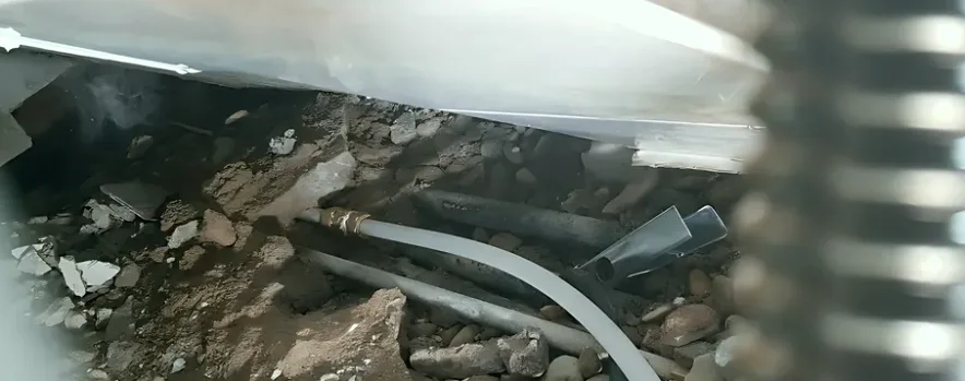현장 온수 급탕 스팀 배관용접 시공 사진 1