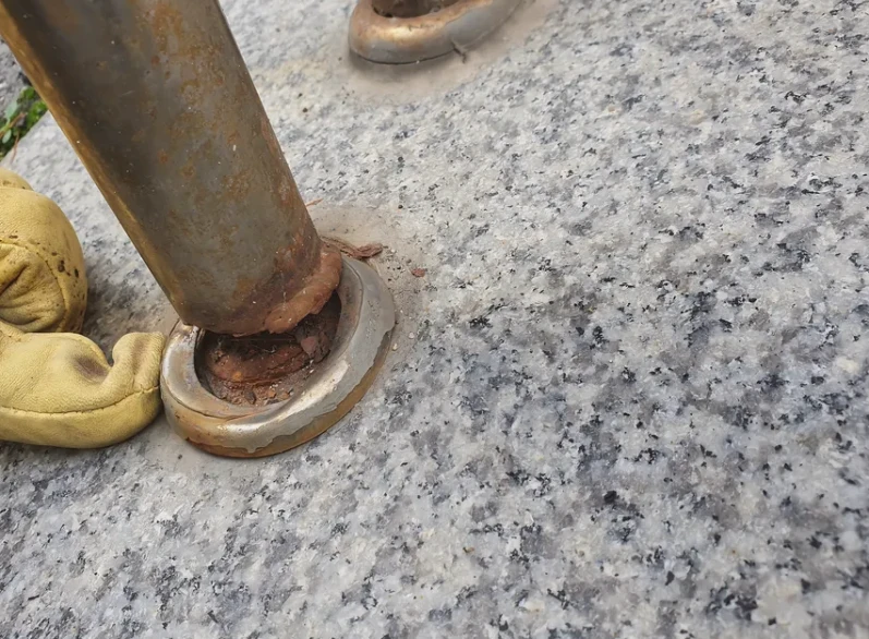 현장 장애인 난간용접 시공 사례