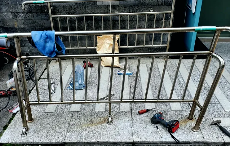 김포시 장애인 난간용접 시공 사진 3