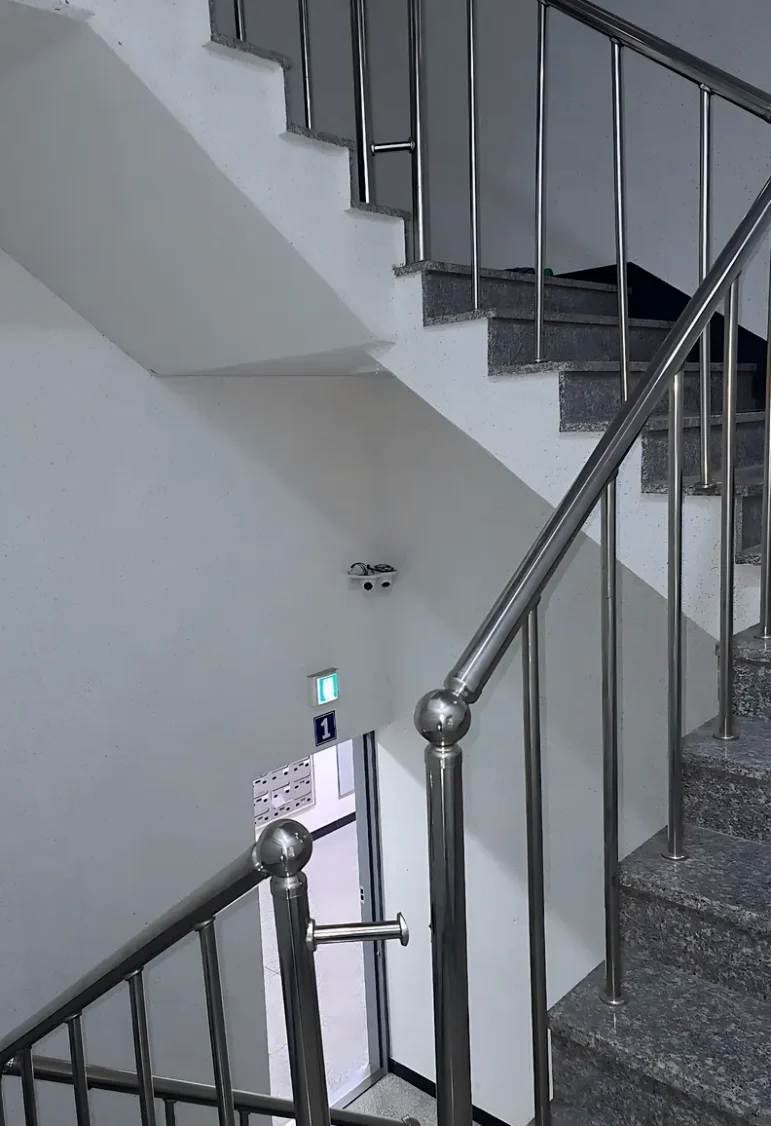 현장 일반 난간용접 시공 사진 1