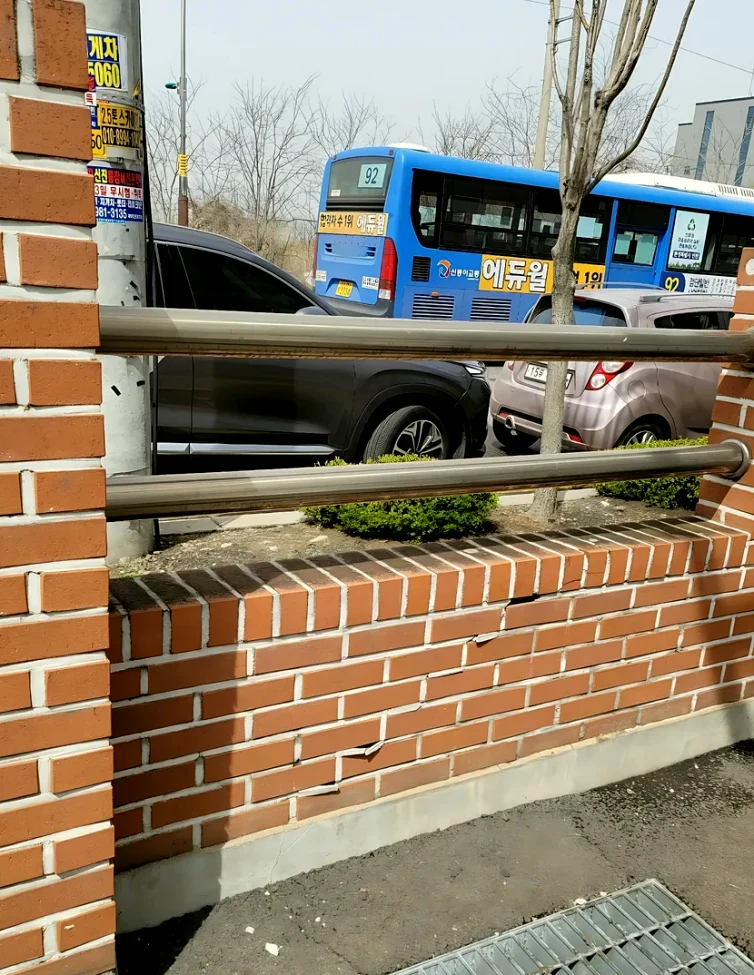 현장 일반 난간용접 시공 사진 2