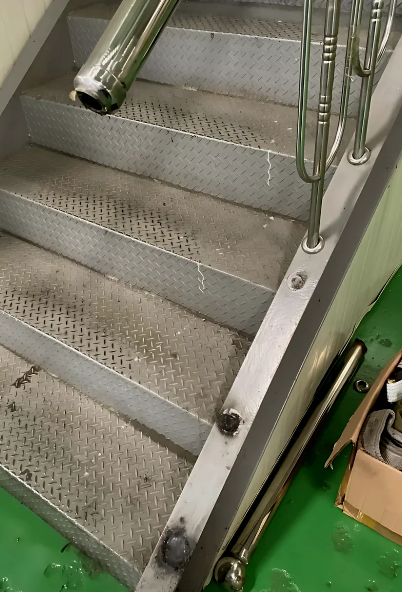 현장 일반 난간용접 시공 사진 3