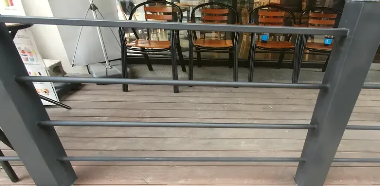 옹진군 카페테라스 난간용접 시공 사례