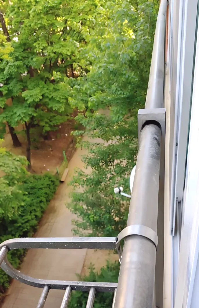 현장 베란다 난간용접 시공 사진 4