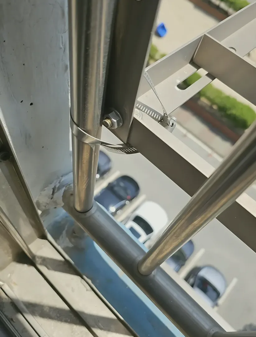 반포동 베란다 난간용접 시공 사진 3