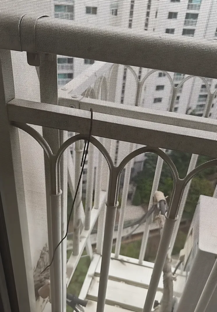현장 베란다 난간용접 시공 사진 4