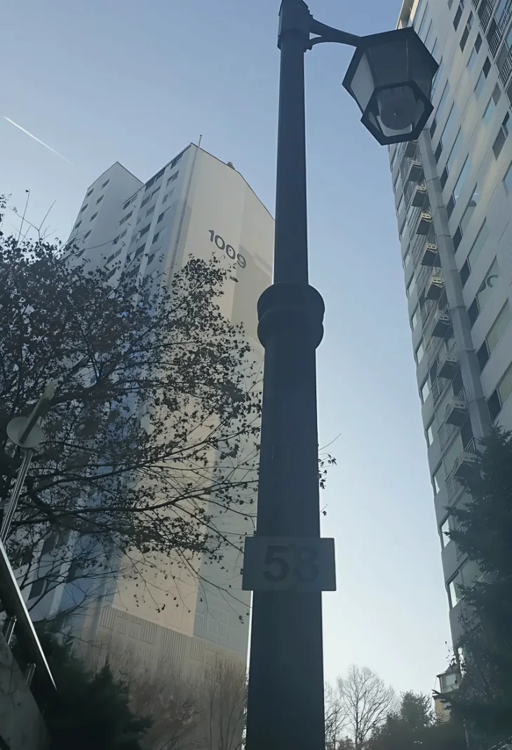 현장 가로등 용접 시공 사진 3