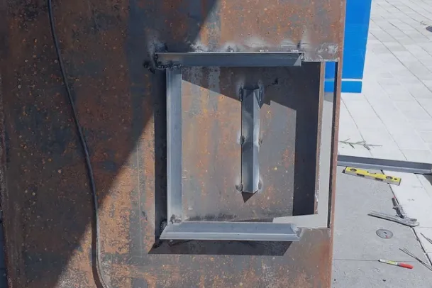 현장 구조물 일반 용접 시공 사진 3