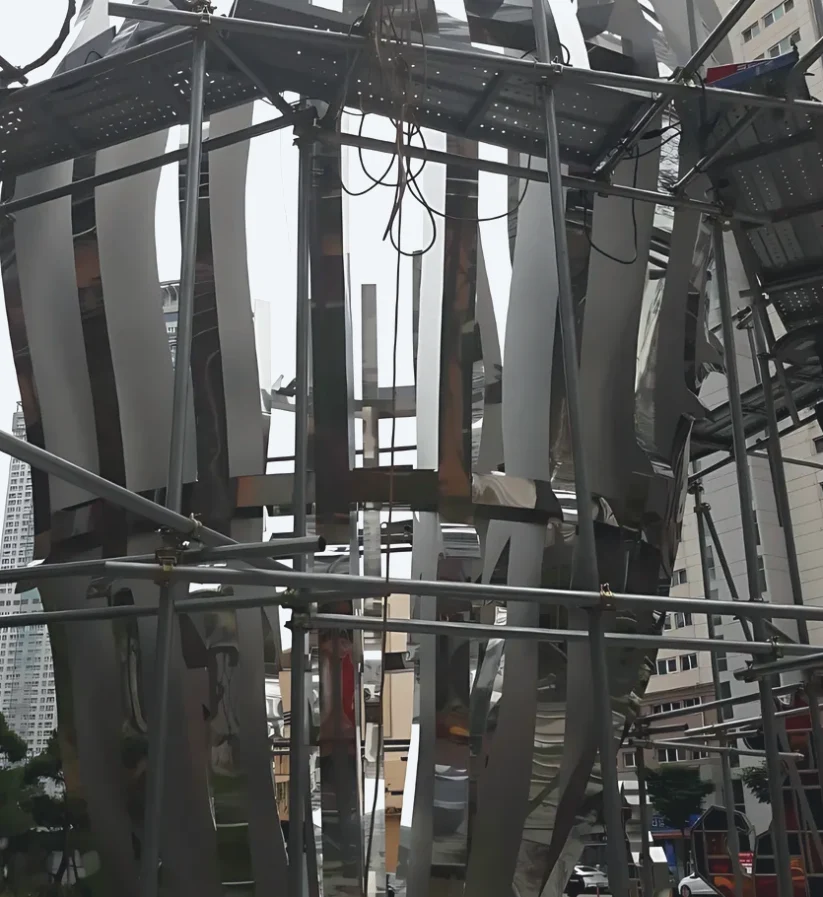 현장 구조물 특수 용접 시공 사진 3
