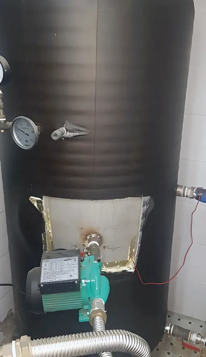 점양동 온수 탱크용접 시공 사진 4