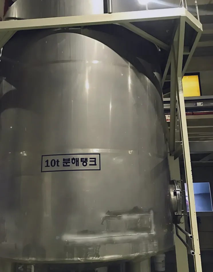 부여군 산업용 탱크용접 시공 사례