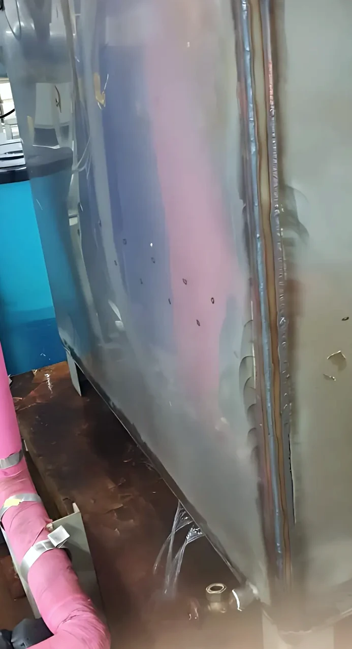 현장 산업용 탱크용접 시공 사진 1