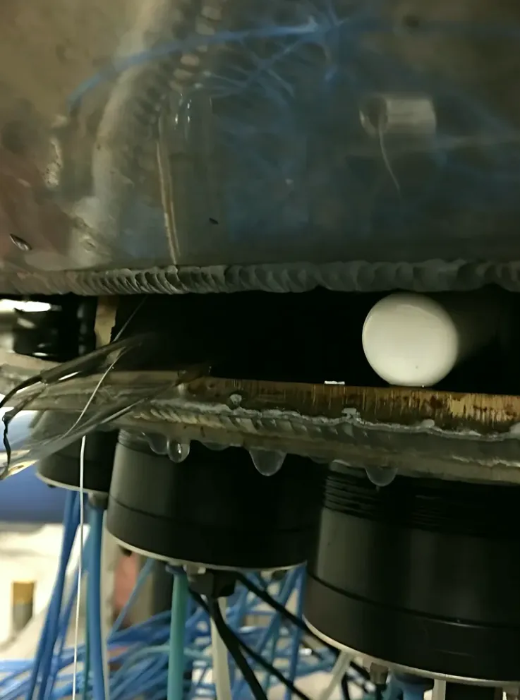 현장 소방 탱크용접 시공 사진 2
