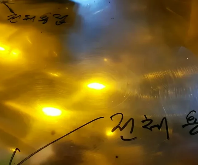 현장 원료 교반 탱크용접 시공 사진 2